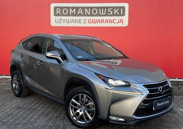 Lexus NX cena 127900 przebieg: 62076, rok produkcji 2017 z Jedlicze małe 254